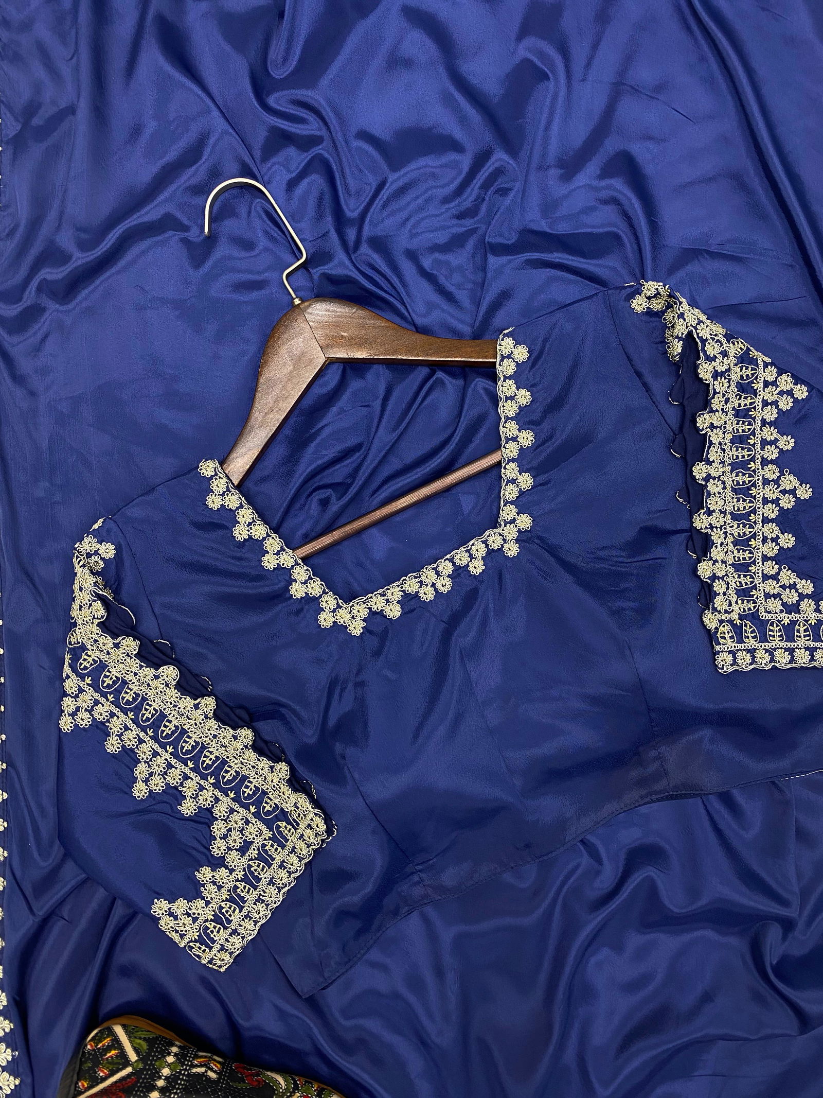 LG 1799 Embroidery Cording Lace Crepe Silk Sarees Catalog